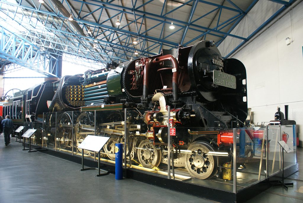 Steam Engine Cutaway - York National Railway Museum